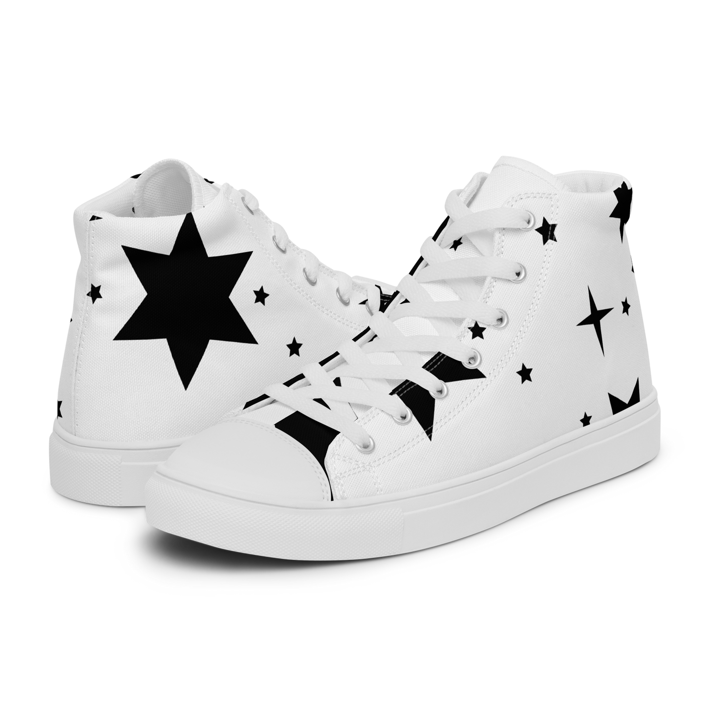 Women’s high top canvas shoes