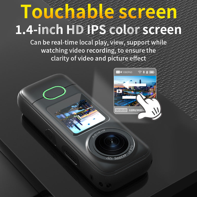 4K HD Action Camera Motorcycle Dashcam