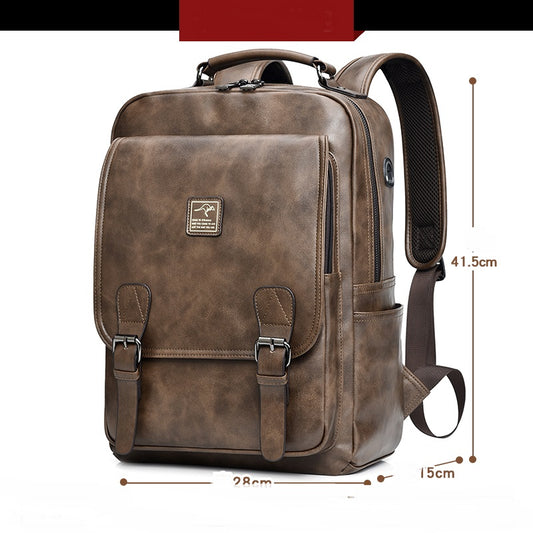 Lässiger Computertaschen-Rucksack mit großem Fassungsvermögen, Reiserucksack
