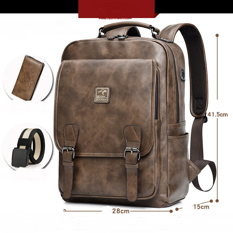 Casual Large-capacity Computer Bag Backpack Travel Backpack
