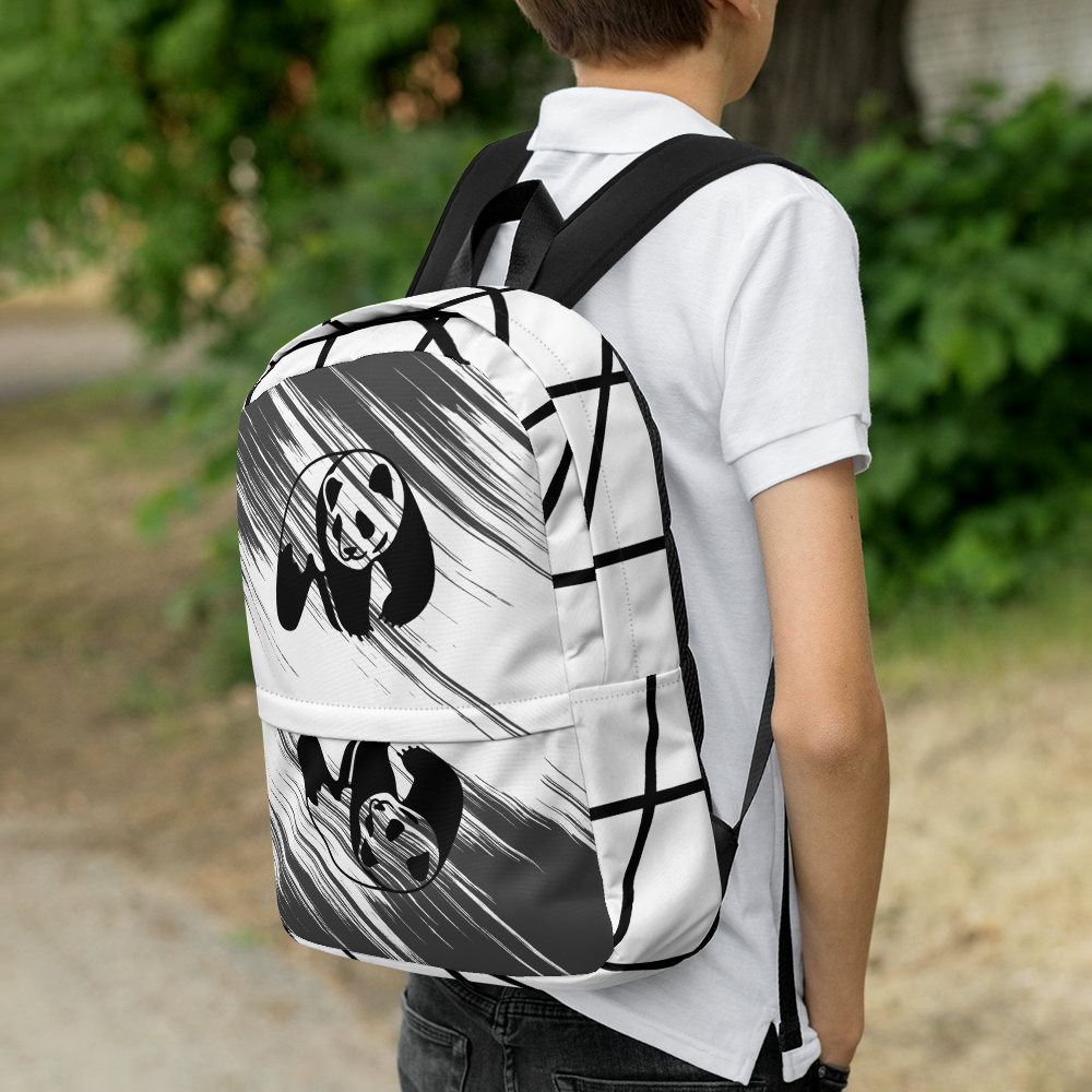 Backpack cute panda design