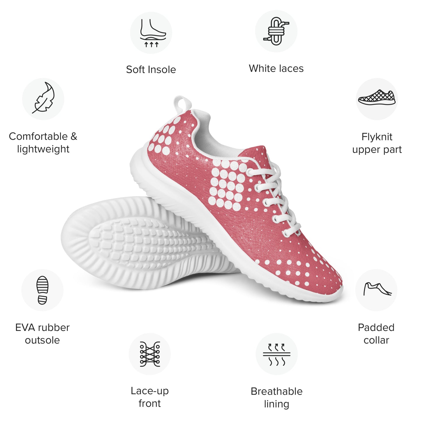 Women Athletic Shoes Walking Running Shoes Non-Slip Fashion Sneakers