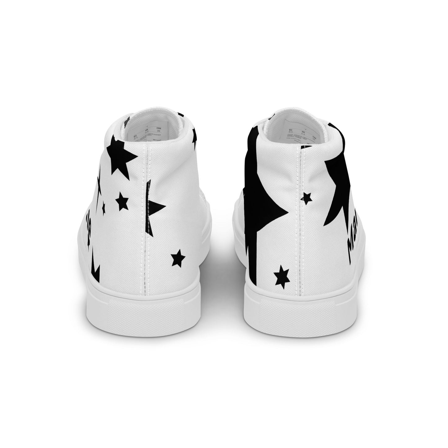 Women’s high top canvas shoes