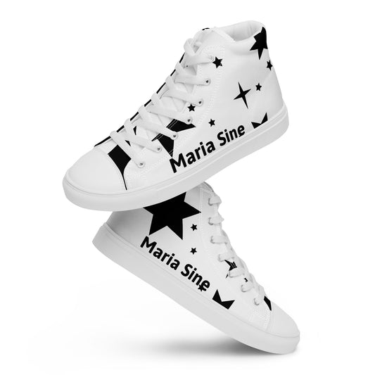 Women’s high top canvas shoes