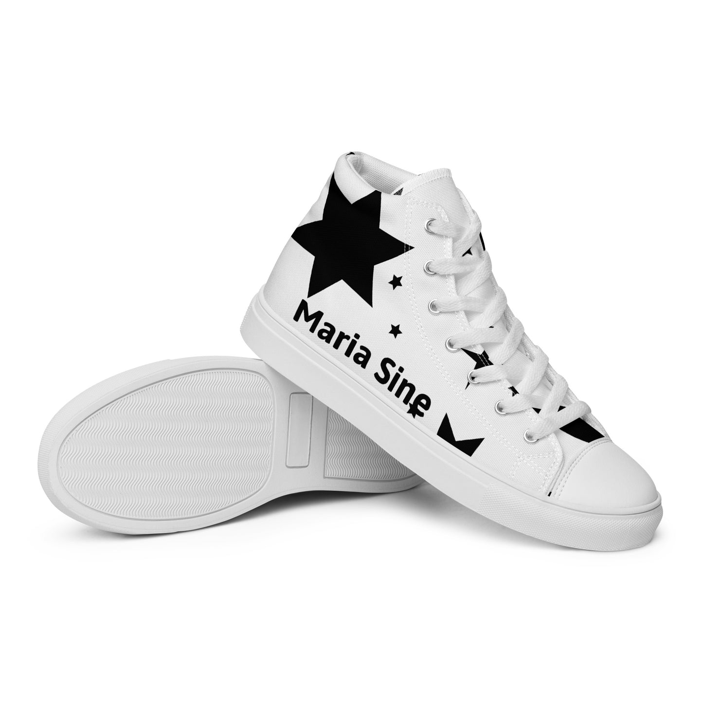 Women’s high top canvas shoes